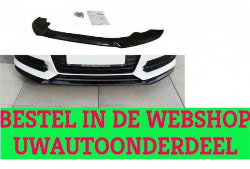 Audi a6 c7 s-line facelift versie 1 voorspoiler spoiler - 1