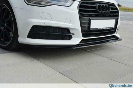 Audi a6 c7 s-line facelift versie 1 voorspoiler spoiler - 2
