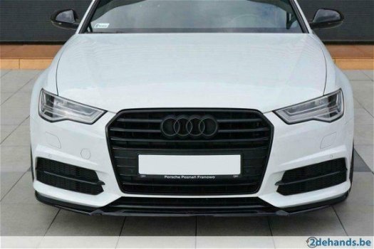 Audi a6 c7 s-line facelift versie 1 voorspoiler spoiler - 4