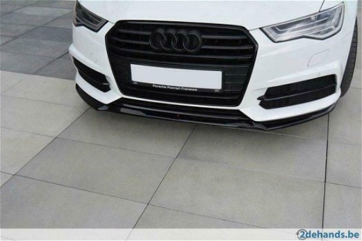 Audi a6 c7 s-line facelift versie 1 voorspoiler spoiler - 7
