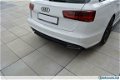 Audi a6 c7 s-line facelift avant centre rear splitter - 3 - Thumbnail