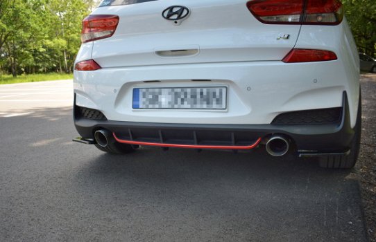 Hyundai I30 Valance Spoiler Rear Centre - 2