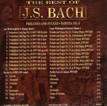 20 CD - The best of Bach - 5