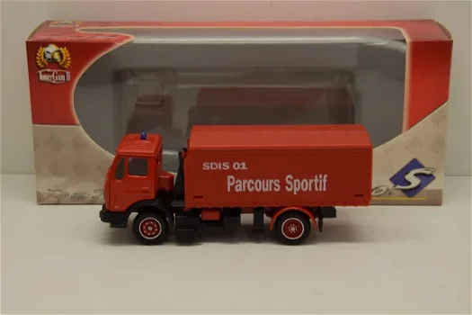 1:50 Solido Camion Mercedes Benz 1628 brandweer - 0