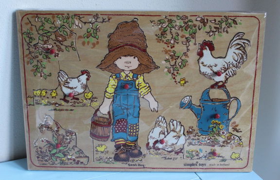 Vintage 1970s Sarah Kay puzzel - nr. 1
