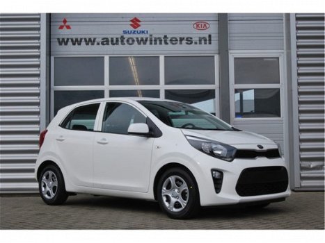 Kia Picanto - 1.0 CVVT ComfortLine Airco Elektrische ramen Bluetooth AutoLight 7jr.Garantie - 1