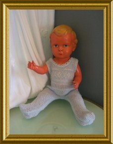 Oud celluloid popje // antique celluloid doll
