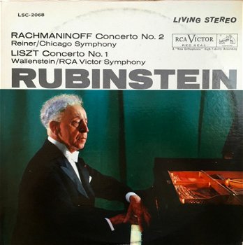 Artur Rubinstein - , Rachmaninoff*, Liszt*, Reiner* / Chicago Symphony* • Wallenstein* / RCA Victo - 1