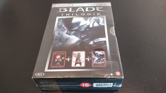 Blade wesley snipes nieuw en geseald 3 dvd box - nr. 1