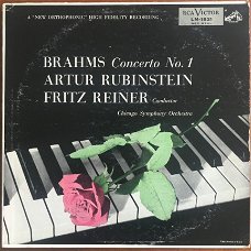 Artur Rubinstein  -  Brahms*, Artur Rubinstein*, Fritz Reiner, Chicago Symphony Orchestra* ‎– Concer