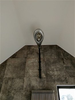 TOP vintage Industriële lamp, lantaarnpaal - 7