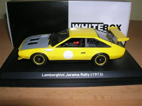 1:43 WhiteBox Lamborghini Jarama Rally 1973 gee - 0