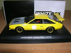 1:43 WhiteBox Lamborghini Jarama Rally 1973 gee