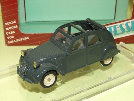 1:43 oude Vitesse 521.2 Citroën 2CV Open 1954-60 donkergrijs - 1