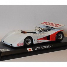1:43 Del Prado Toyota 7 Racing Car Collection 1970 + Booklet
