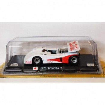 1:43 Del Prado Toyota 7 Racing Car Collection 1970 + Booklet - 2