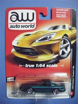 1:64 AutoWorld GM Pontiac Firebird T-A 1993 - 1