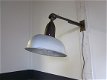 Vintage Franse industriële lamp, straatlantaarn, jaren '50 - 1 - Thumbnail