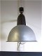 Vintage Franse industriële lamp, straatlantaarn, jaren '50 - 2 - Thumbnail