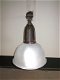 Vintage Franse industriële lamp, straatlantaarn, jaren '50 - 8 - Thumbnail