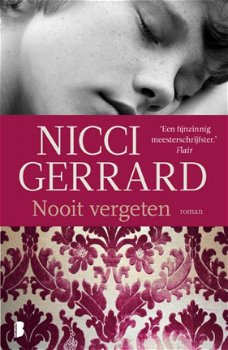 Nicci Gerrard - Nooit Vergeten - 1