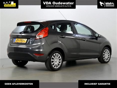 Ford Fiesta - 1.0 eBoost 101pk 5drs Automaat Style Navi Cruise PDC - 1