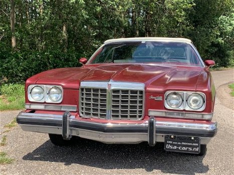 Pontiac Grand Ville - 455 cu cabrio 1974 1974 white saturday deal - 1