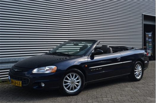 Chrysler Sebring - 2.7i-V6 24V LX Convertible Airco Leder Aut. Lm-Velgen + Inruil Mog - 1