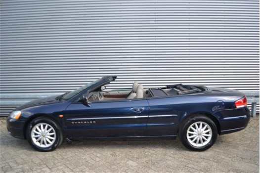 Chrysler Sebring - 2.7i-V6 24V LX Convertible Airco Leder Aut. Lm-Velgen + Inruil Mog - 1