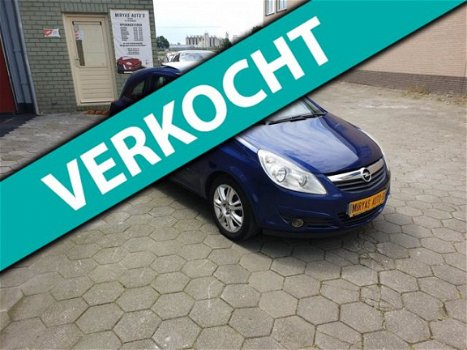 Opel Corsa - 1.2-16V Cosmo BJ2007/APK/AIRCO/NAP/PANORAMADAK - 1