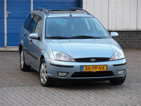 Ford Focus Wagon - 1.6-16V Futura 2e Eigenaar/NIEUWE APK/LEER/OPEN DAK/RIJD GOED - 1