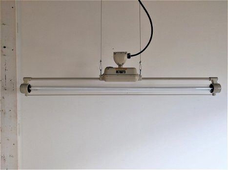 Vintage Industriële TL Lamp met DIMBAAR LED, 5 jaar garantie - 2