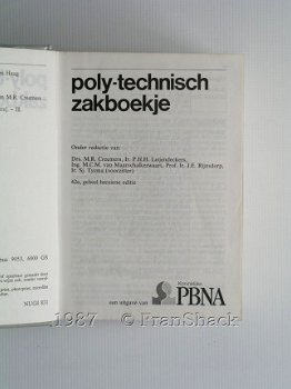 [1987] PolyTechnisch zakboekje/ 42e druk, Creemers e.a., Kon. PBNA - 2