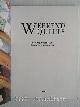 [1997] Weekend Quilts, Wilkinson, Librero - 2