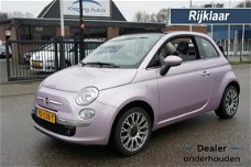 Fiat 500 C - 500c 1.2 Lounge lilac customer edition LEDER/PDC/AIRCO