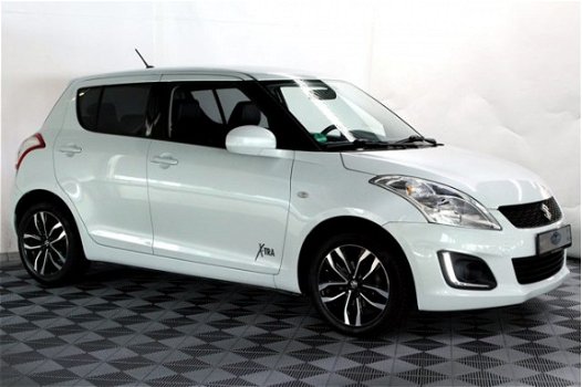 Suzuki Swift - 1.2 X-Tra EASSS 1eEIGNR LEDER CRUISE MFSTUUR STOELVERW. '15 - 1