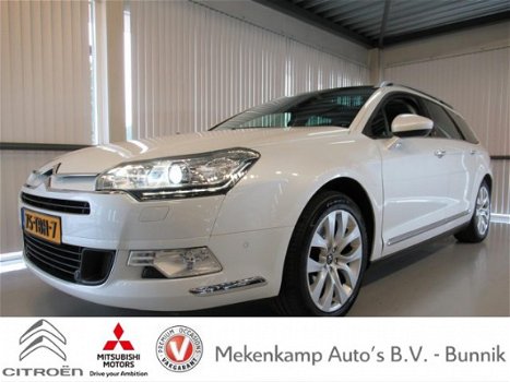 Citroën C5 Tourer - 3.0 HDi Exclusive AUT. Xenon/Leder + memory/Trekhaak/Stoelverwarming/Climate/Cru - 1