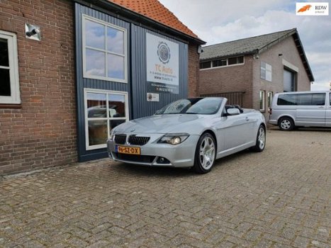 BMW 6-serie Cabrio - 645Ci S Dealer onderhouden Kilometers aantoonbaar apk 05-06-2020 - 1