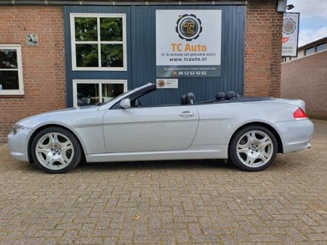 BMW 6-serie Cabrio - 645Ci S Dealer onderhouden Kilometers aantoonbaar apk 05-06-2020 - 1