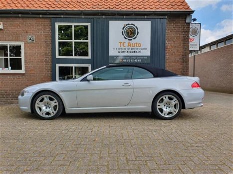 BMW 6-serie Cabrio - 645Ci S Dealer onderhouden Kilometers aantoonbaar apk 05-06-2020 - 1