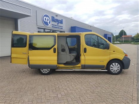 Renault Trafic - 2.5 dCi L1 H1 DC DUBBEL CABINE AIRCO NAVI PARK.SENSOREN ETC - 1