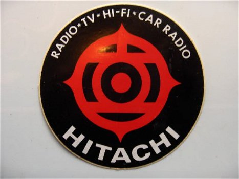 sticker Hitachi - 1