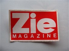 sticker Zie Magazine