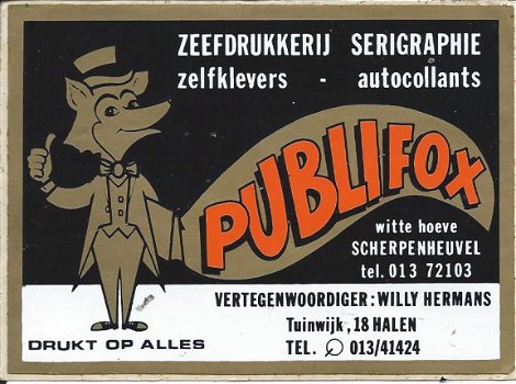sticker Publifox - 1