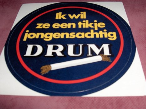 sticker Drum tabak - 1