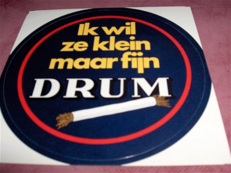 sticker Drum tabak - 2