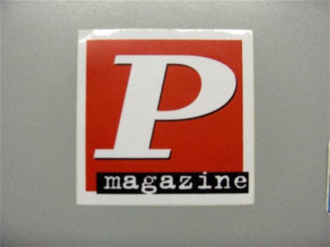 sticker P Magazine - 1