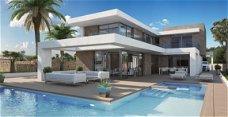 Calpe nieuwbouw villa met zeezicht Costa Blanca