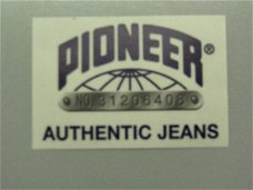sticker Pioneer authentic jeans