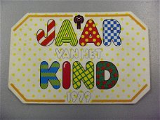 sticker Jaar Van Het Kind